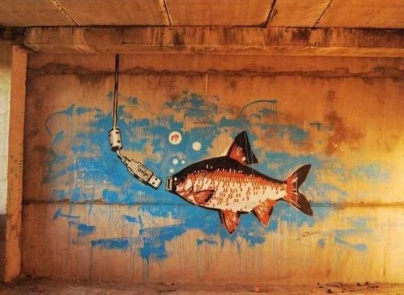 Смешная картинка рыбки